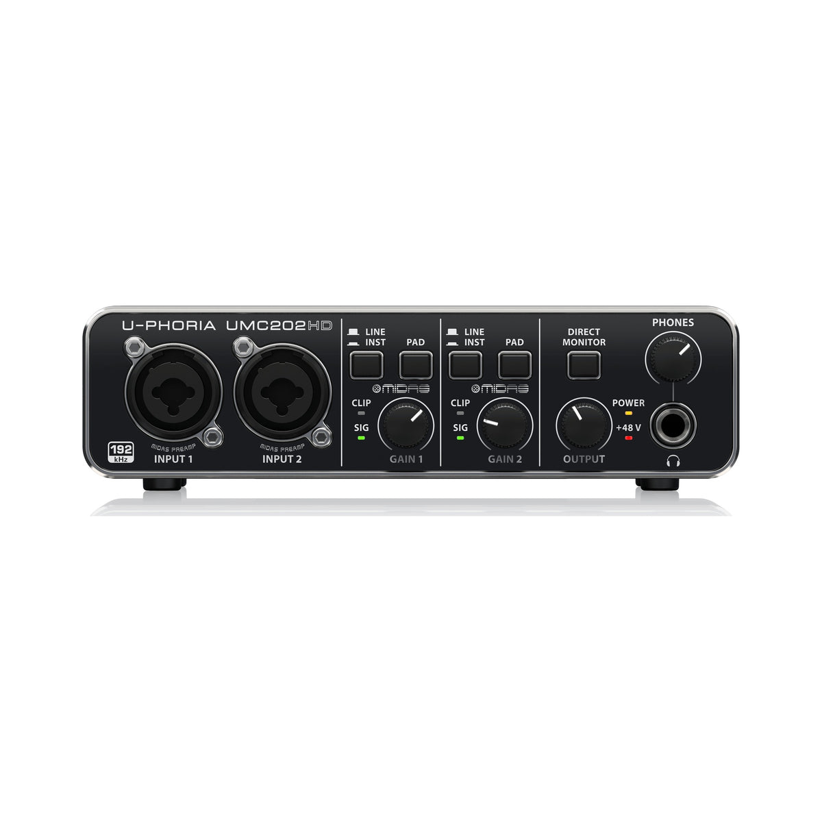 Interfaz USB grabación Behringer UMC202HD - vista 1