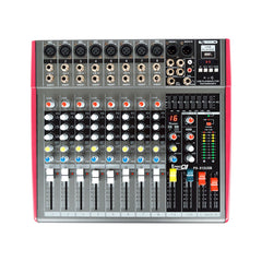 Consola 8 entradas Pro DJ PS-812USB - vista 1