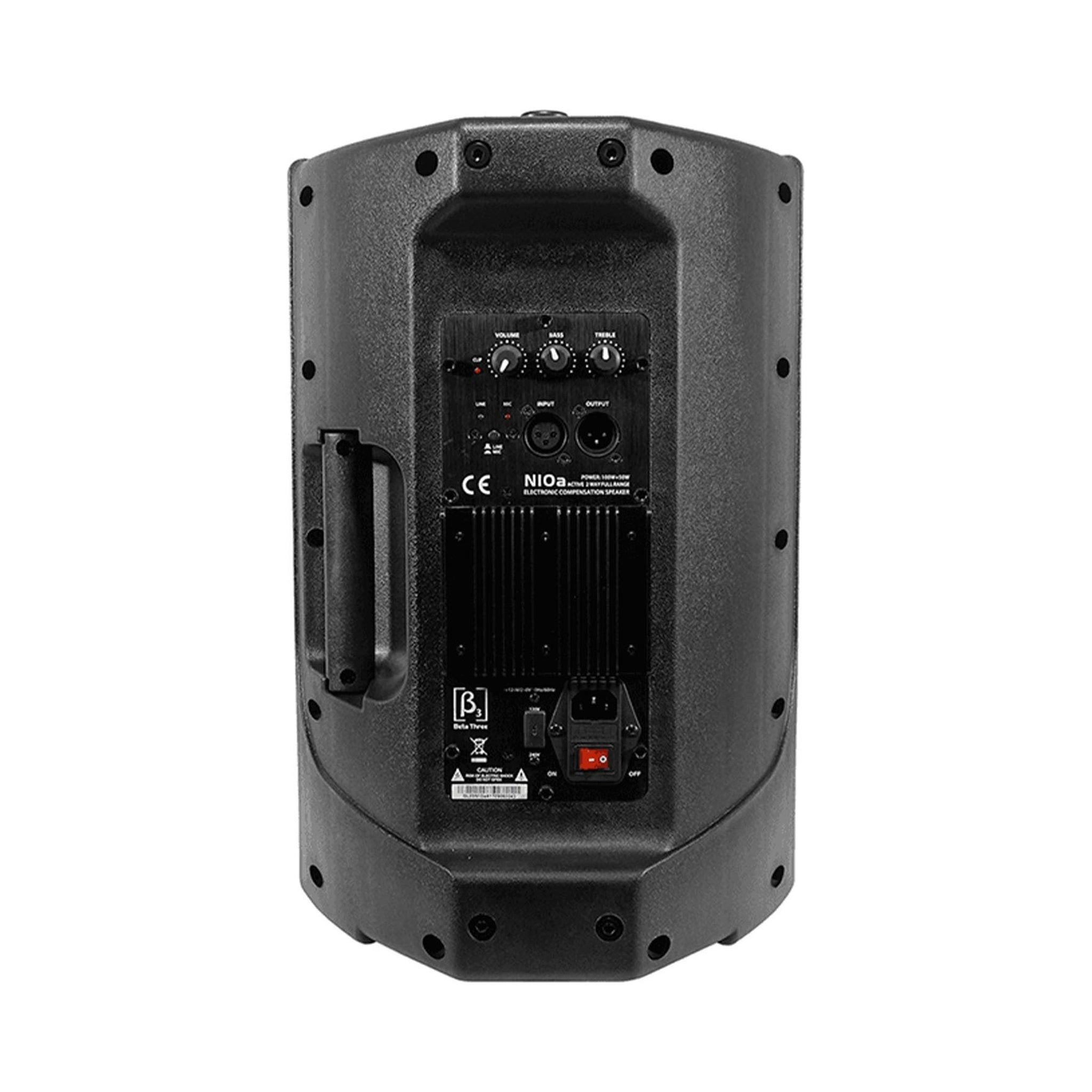 Cabina activa 10″ Beta Three N10A - vista 2