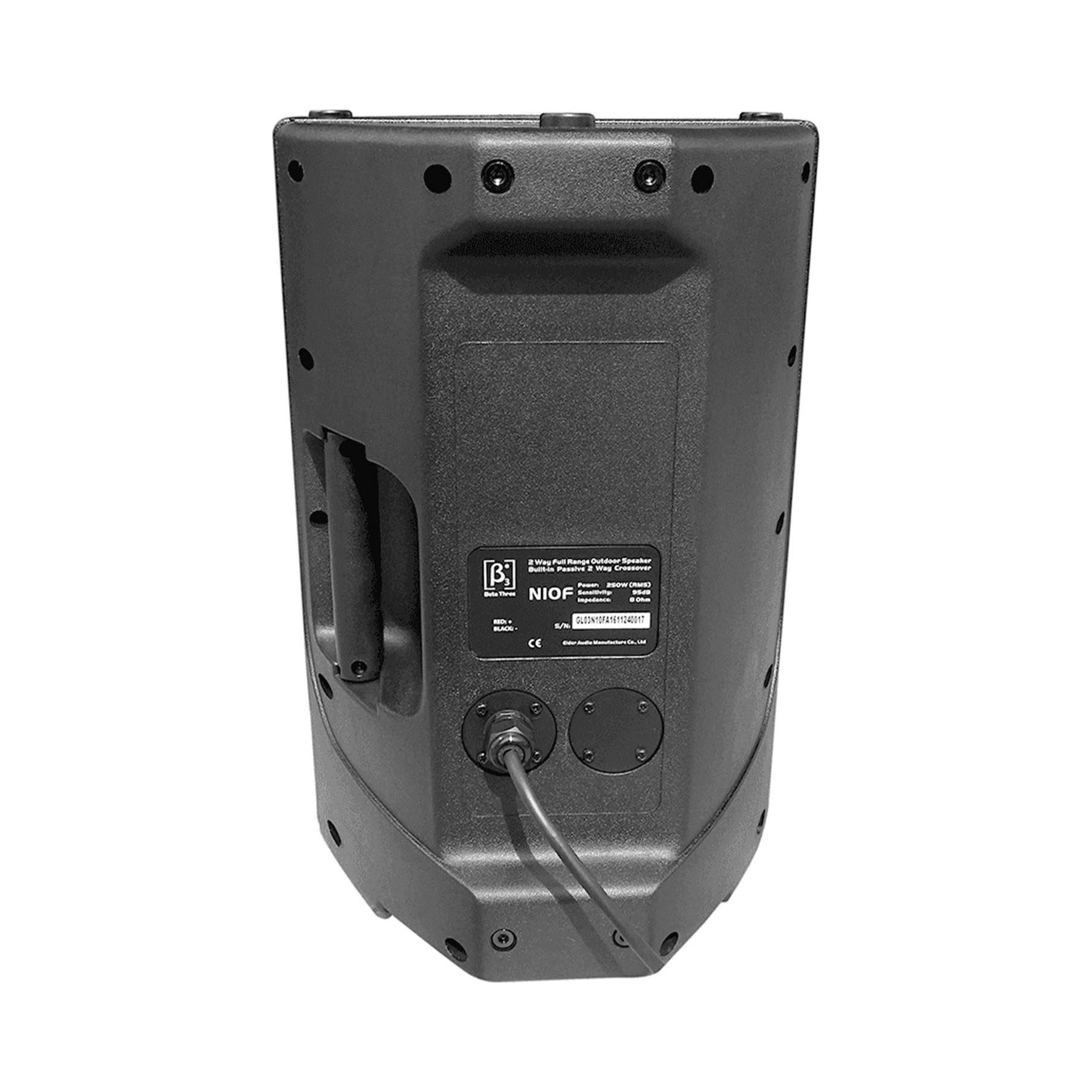 Cabina pasiva 10″ intemperie Beta Three N10F - vista 2