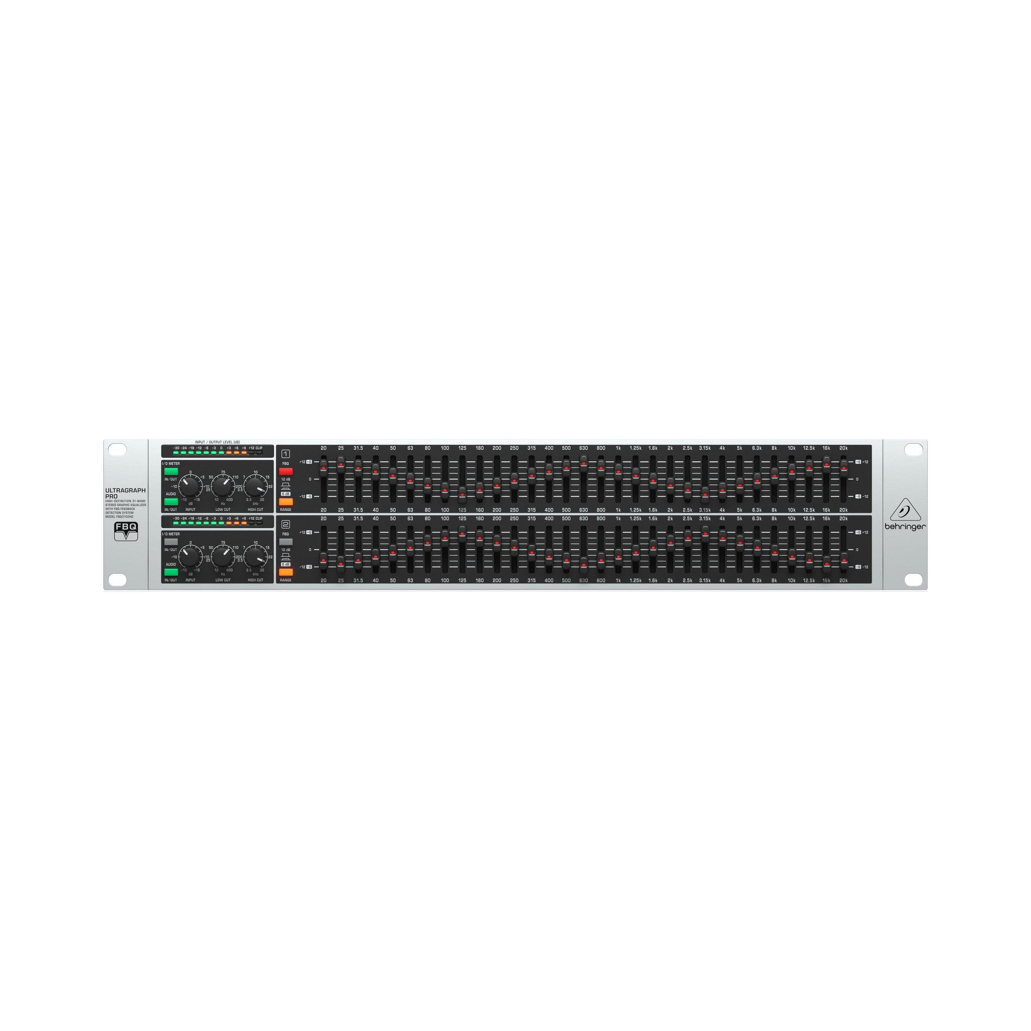 Ecualizador gráfico Behringer FBQ3102HD - vista 1
