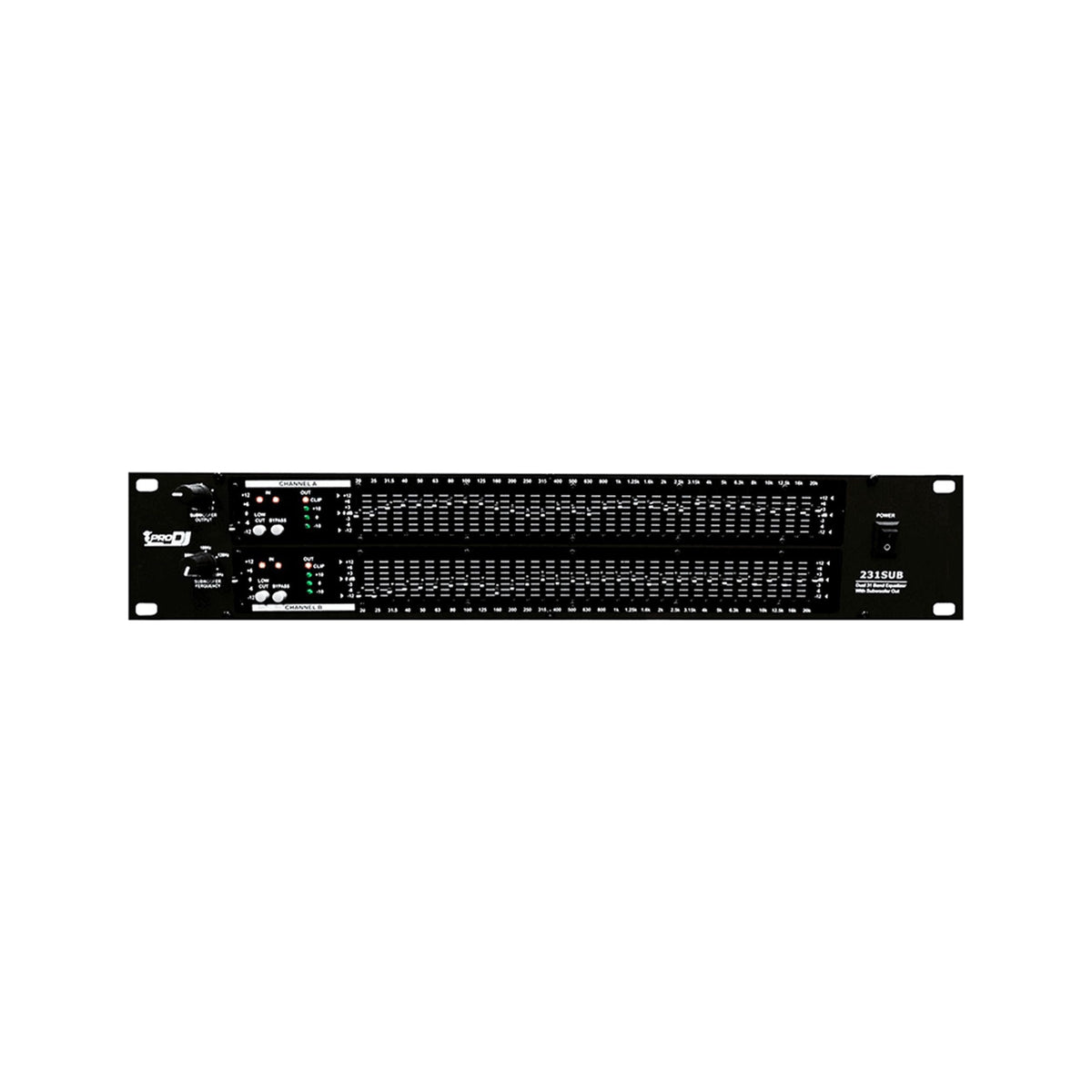 Ecualizador gráfico Pro DJ 231 - vista 1