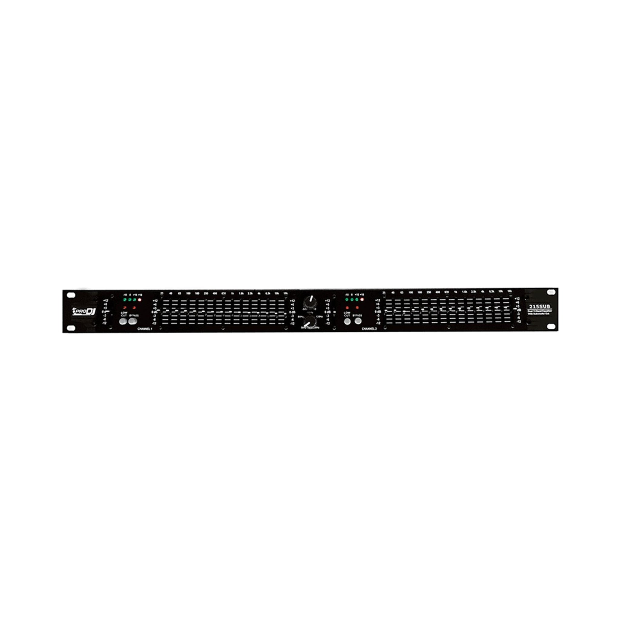 Ecualizador gráfico Pro DJ 215 - vista 1