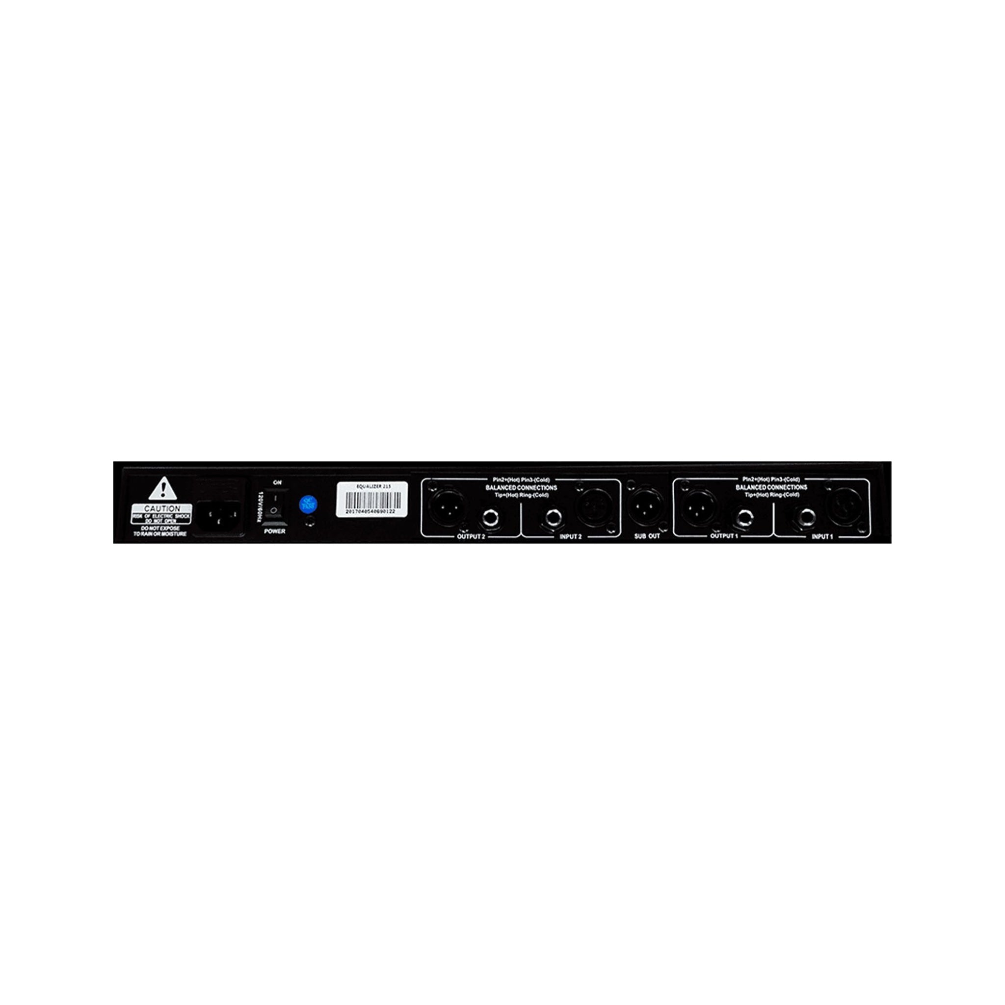 Ecualizador gráfico Pro DJ 215 - vista 2
