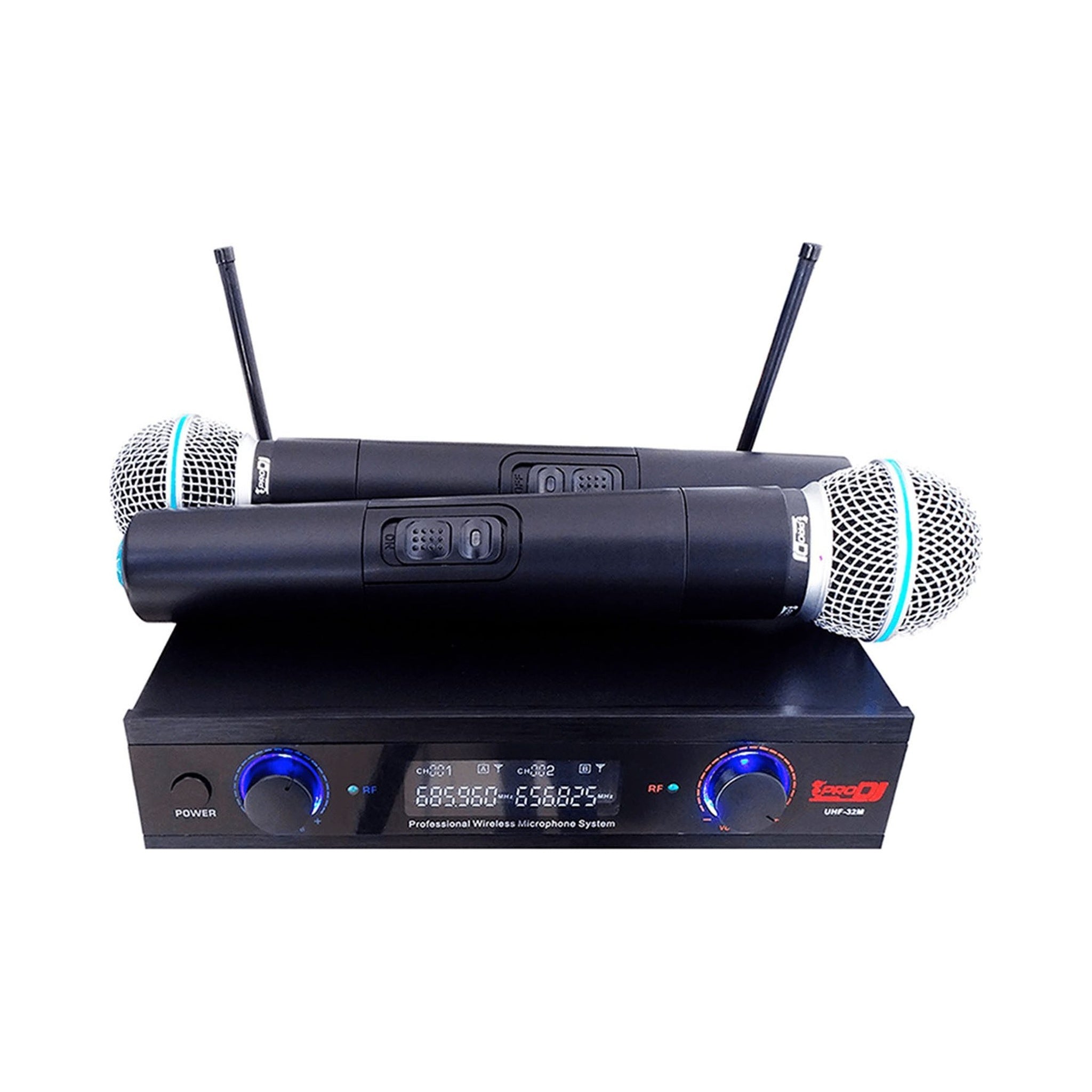 Kit micrófonos mano Pro DJ UHF-32M - vista 1