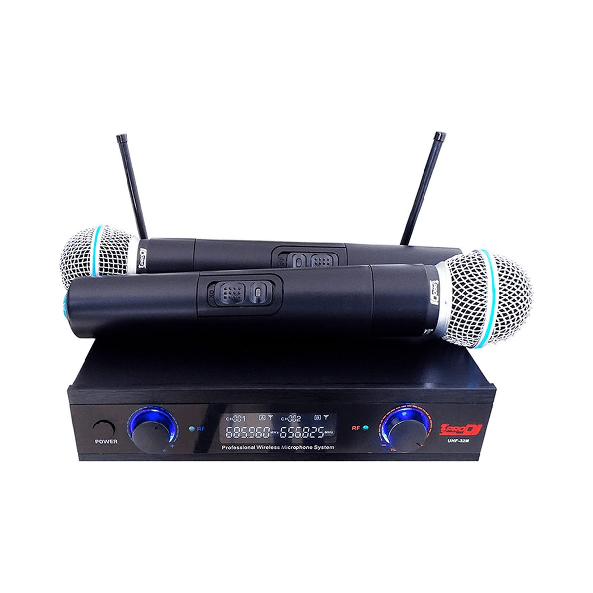 Kit micrófonos mano Pro DJ UHF-32M - vista 1