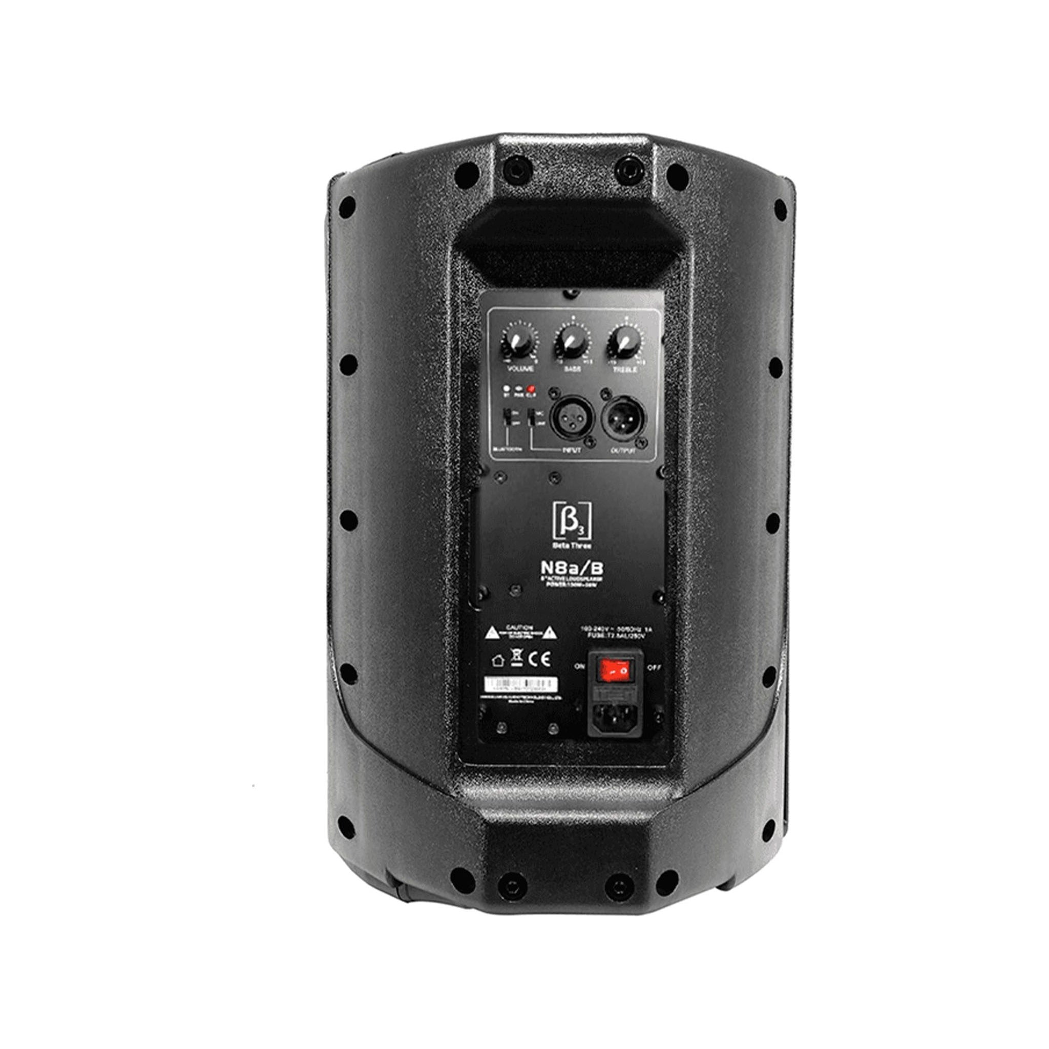 Cabina activa 8″ Bluetooth Beta Three N8a/B - vista 2