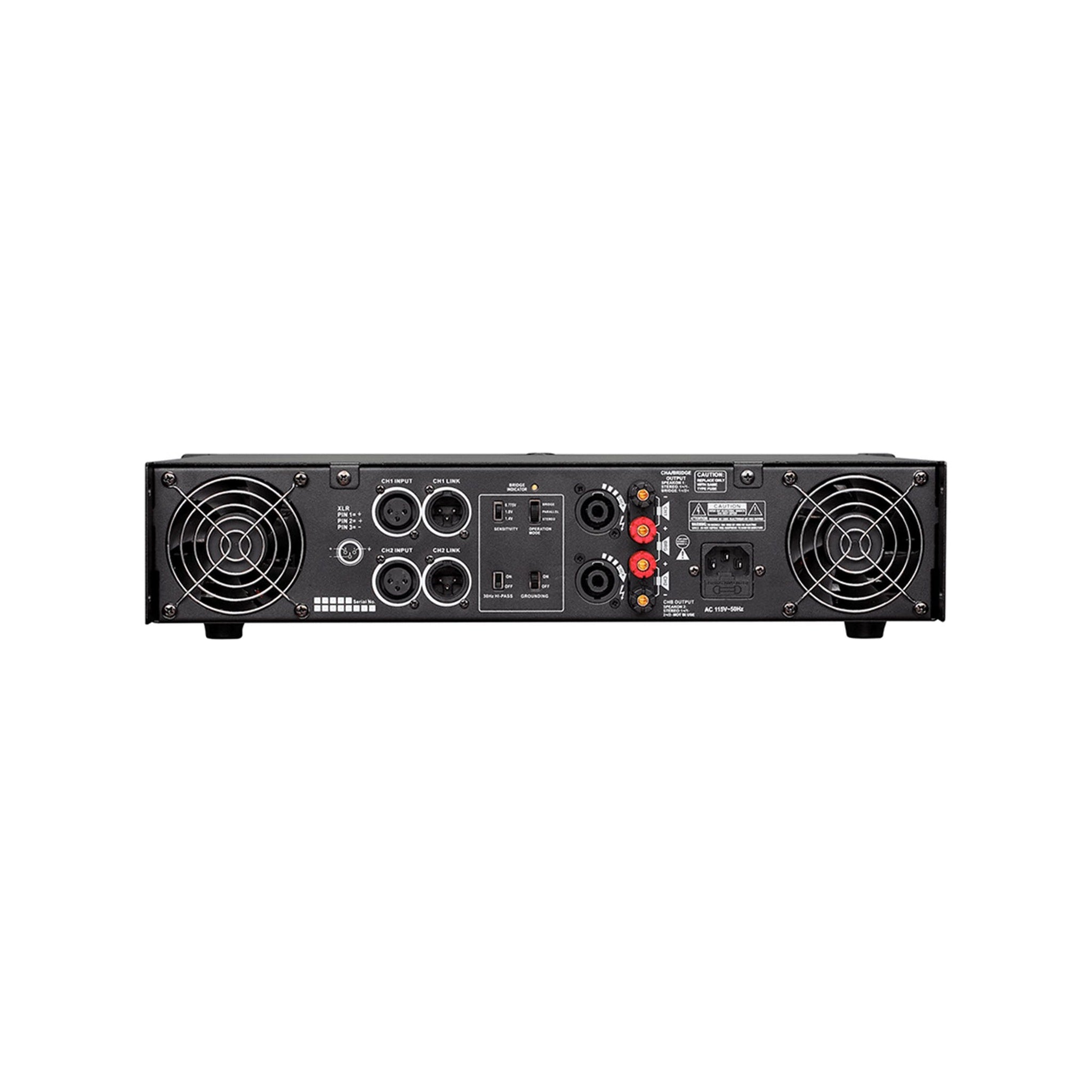 Amplificador profesional de 2 canales Pro DJ PVP-8.2 clase H - vista 2