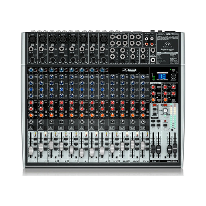 Mezclador análogo 8 entradas Behringer X2222USB