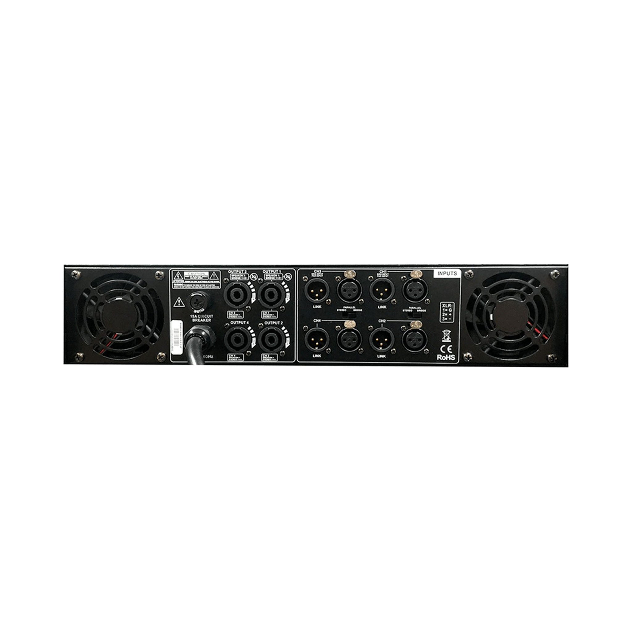 Amplificador PVP-4.4 4 canales Pro DJ PVP-4.4 - vista 2