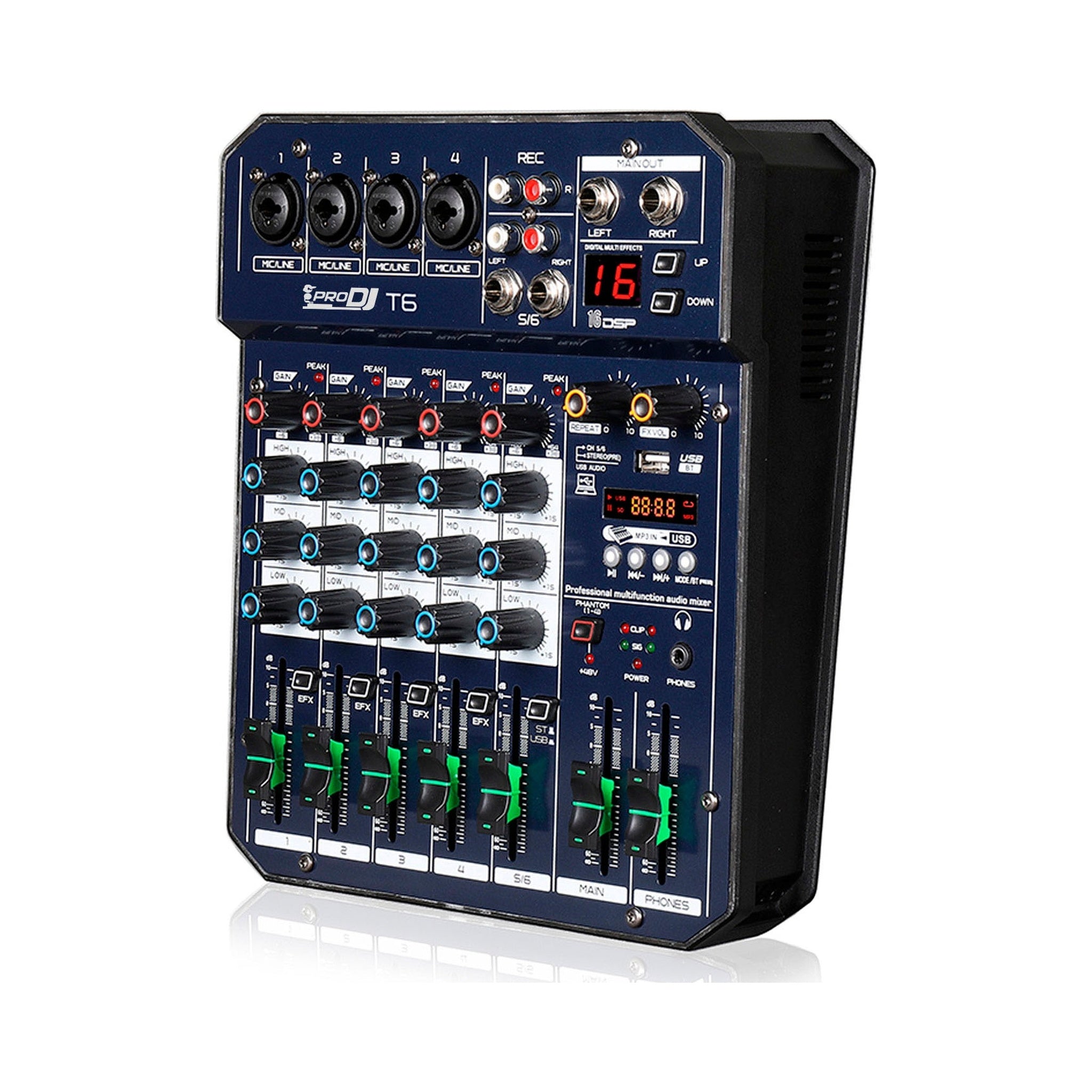 Mezclador análogo Pro DJ T6 - vista 2