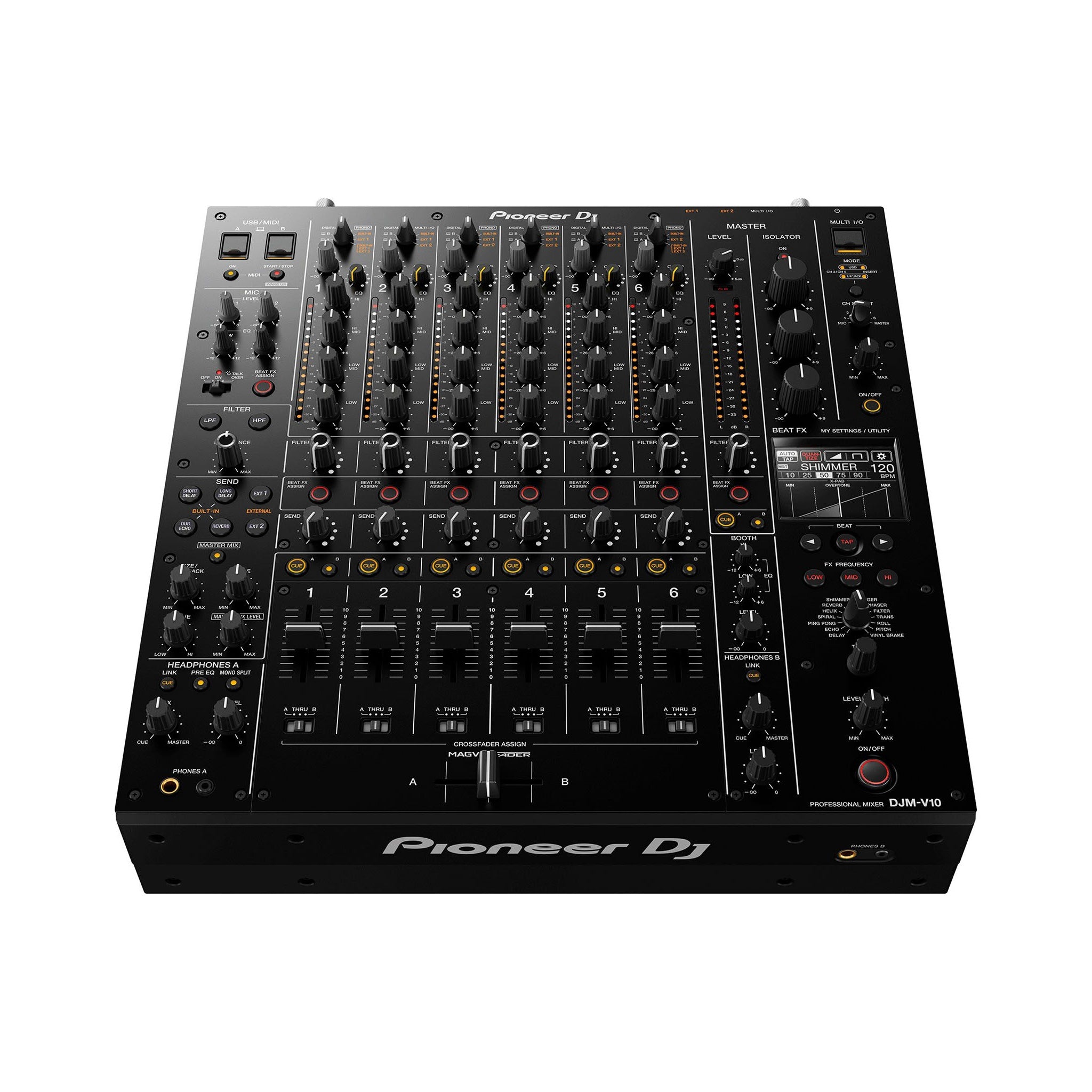 Mezclador profesional Pioneer DJ DJM-V10 - vista 2