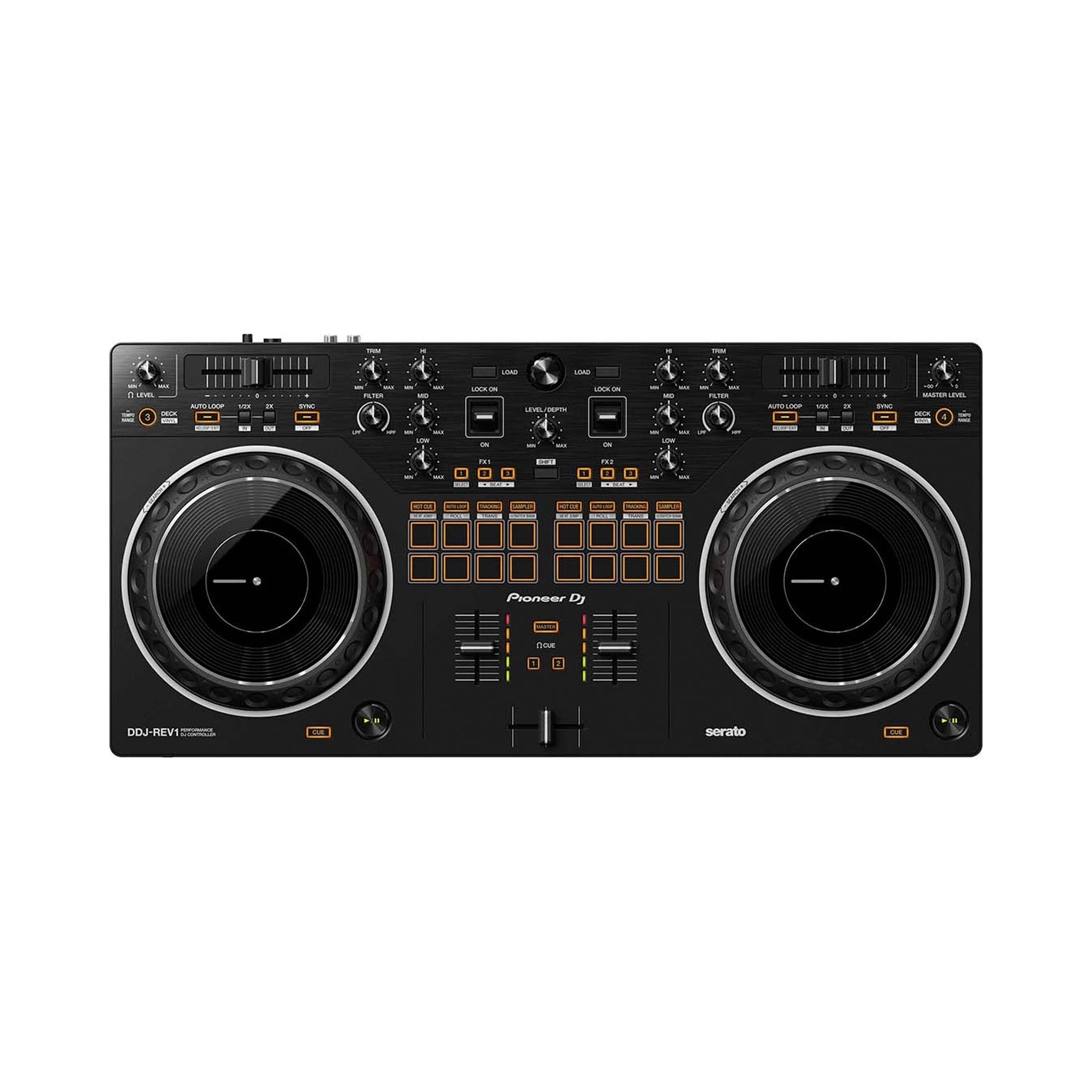Controlador DJ 2 canales Pioneer DJ DDJ-REV1 - vista 1
