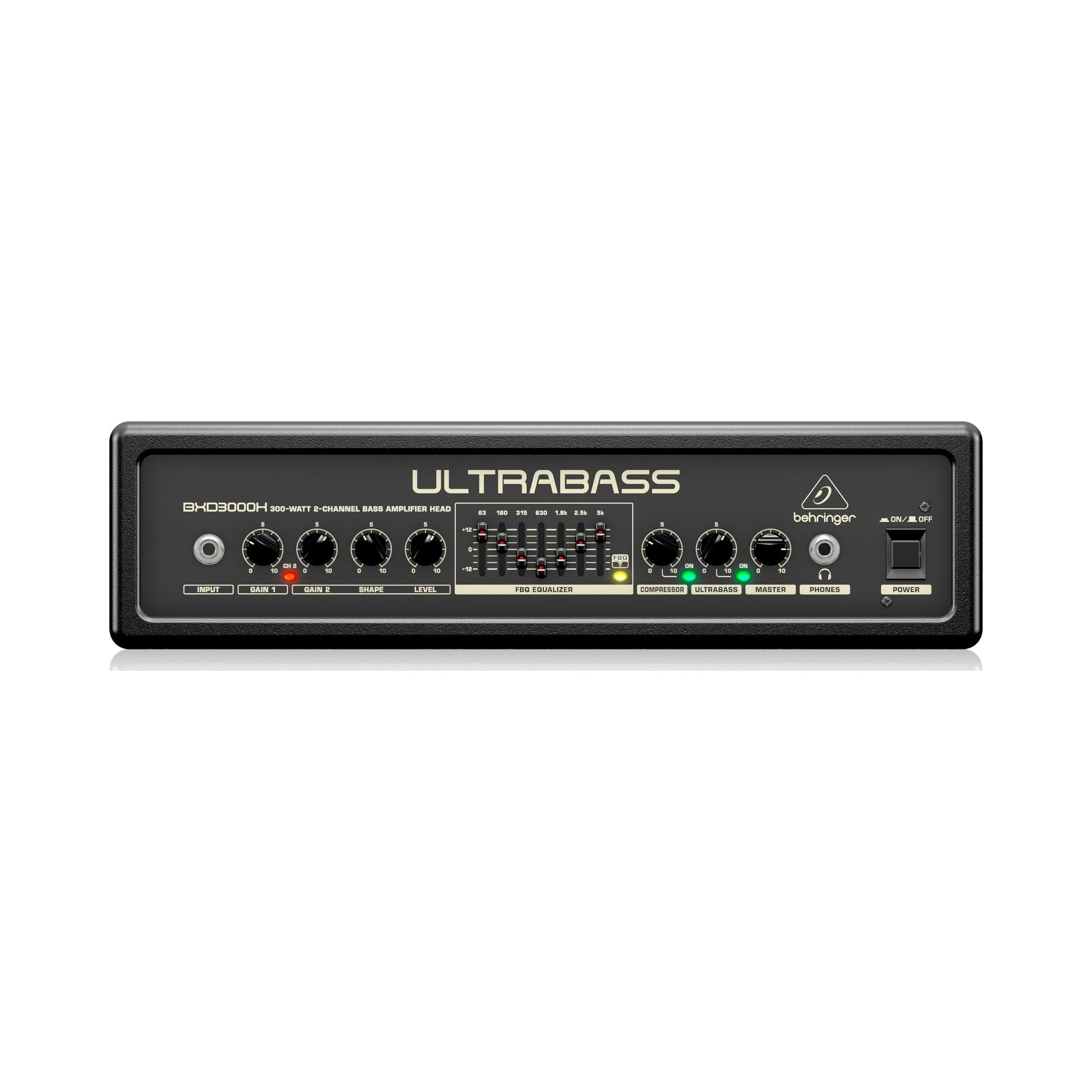 Cabezal para bajo Behringer ULTRABASS BXD3000H de 300 W - vista 1