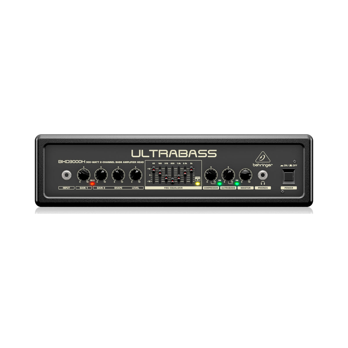 Cabezal para bajo Behringer ULTRABASS BXD3000H de 300 W - vista 1