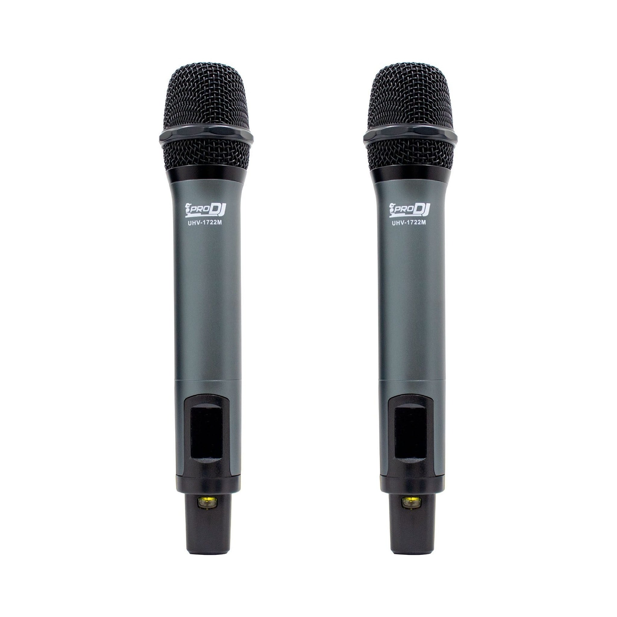 Kit micrófonos doble Pro DJ UHV-1722M - vista 2