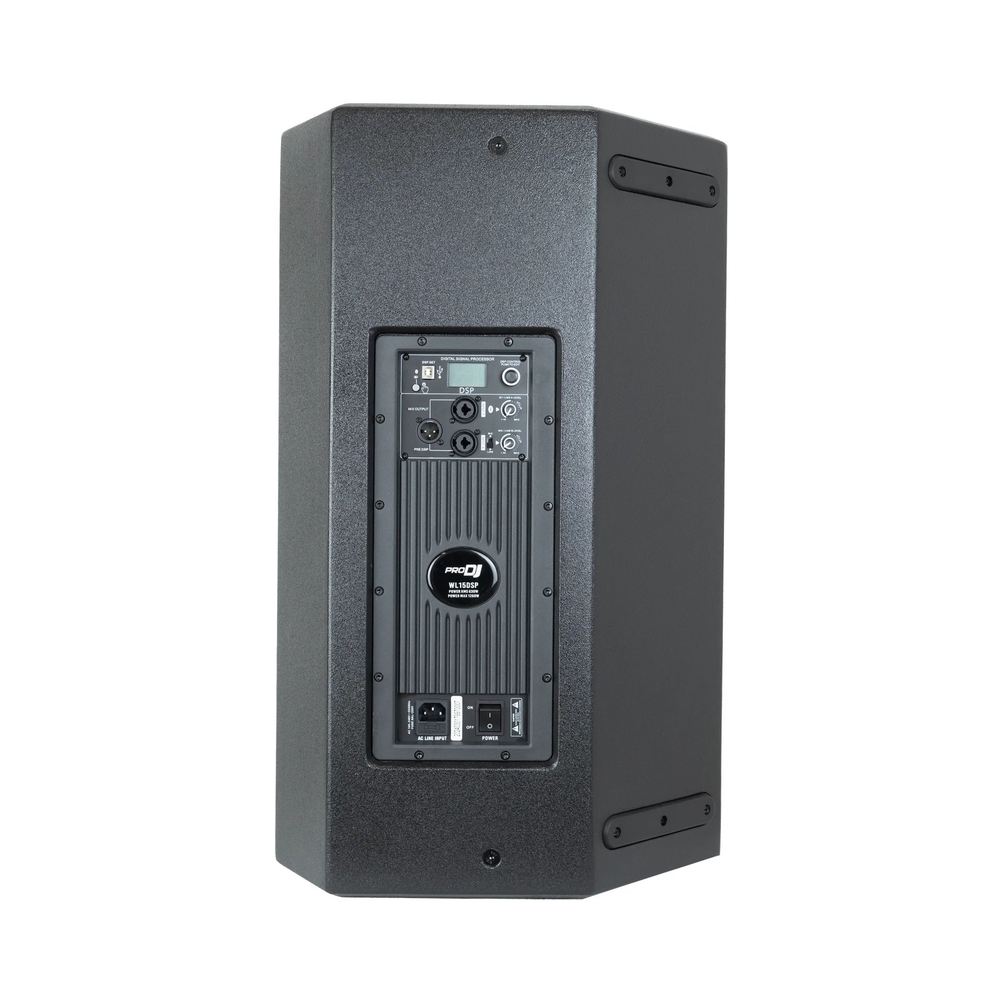 Altavoz activo 15″ Pro DJ WL15DSP - vista 2