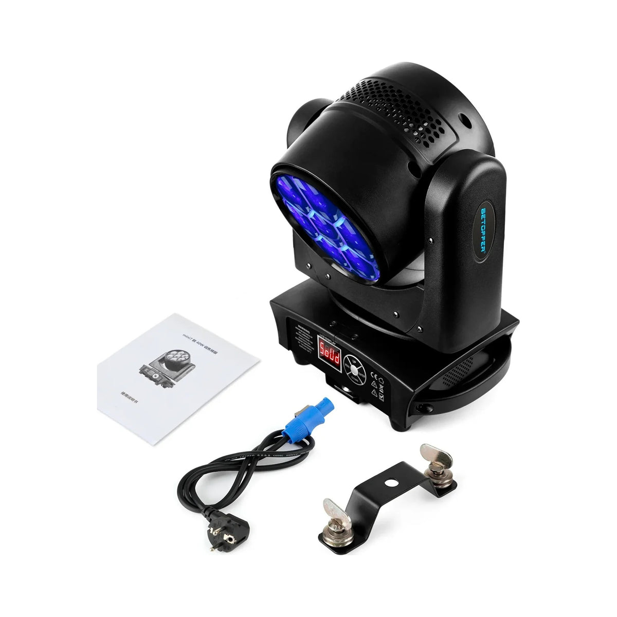 Cabeza móvil 7 LEDs Big Dipper LM0740 - vista 1