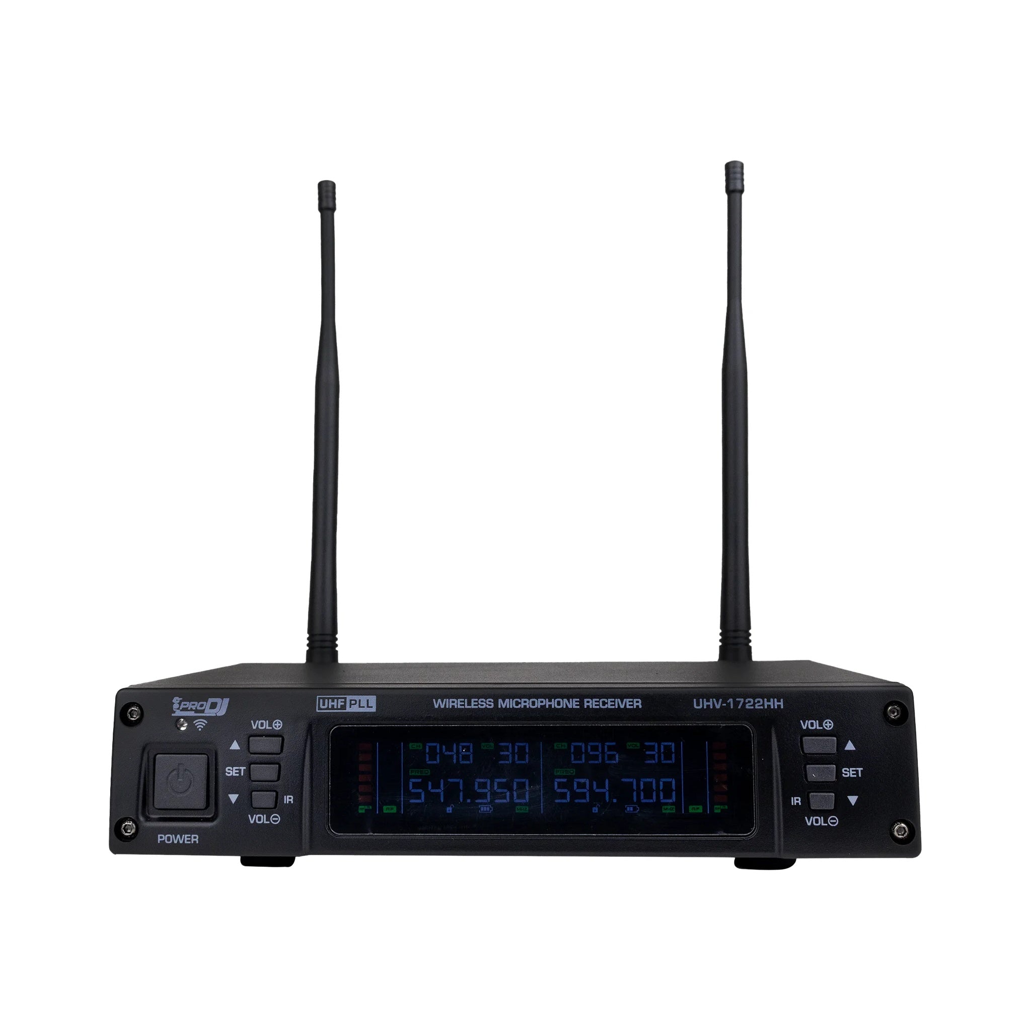 Sistema de micrófono inalámbrico Pro DJ UHV-1722HH - vista 1