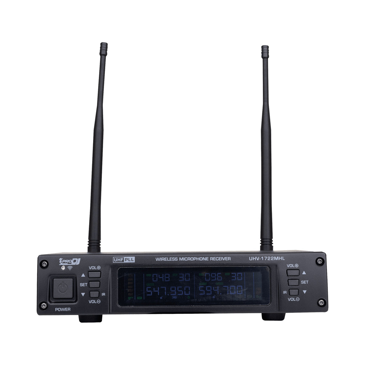 Sistema de micrófono inalámbrico Pro DJ UHV-1722MHL - vista 1