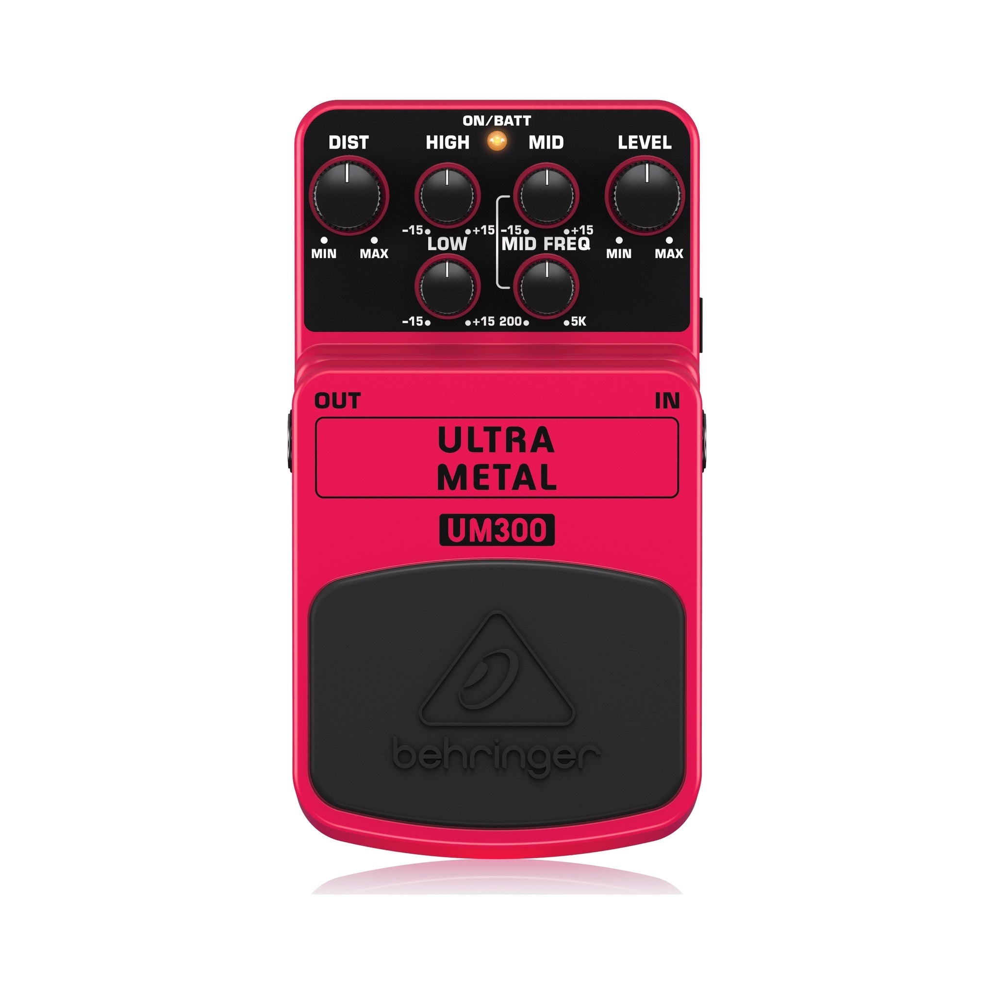Pedal distorsión metálica Behringer UM300 - vista 1