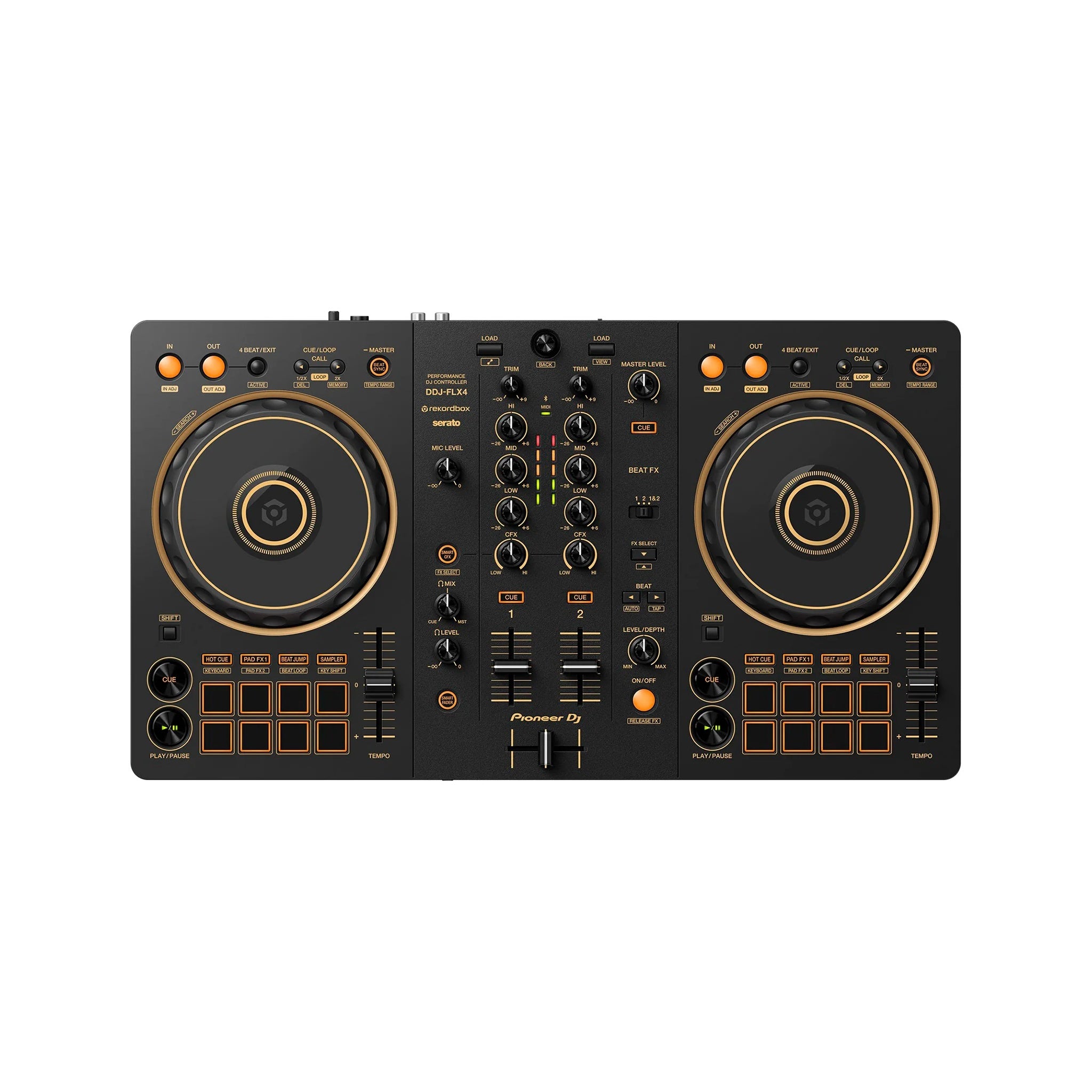 Controlador DORADA 2 canales Pioneer DJ DDJ-FLX4-N - vista 1