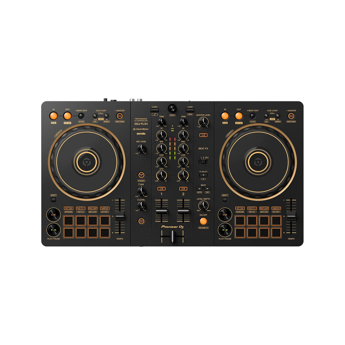 Controlador DORADA 2 canales Pioneer DJ DDJ-FLX4-N - vista 1