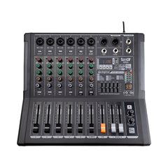 Mezclador profesional 6 canales con efectos, USB y Bluetooth Pro DJ MD6S - vista 1