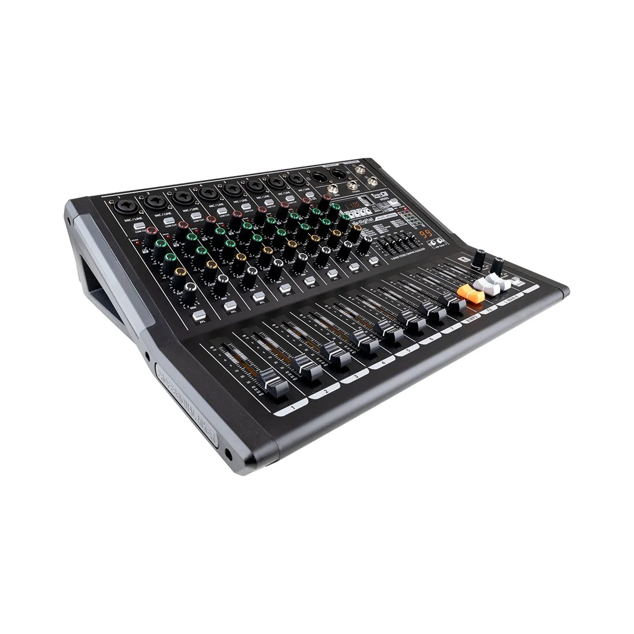 Mezclador profesional 8 canales con efectos, USB y Bluetooth Pro DJ MD8S - vista 2