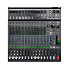 Consola Analogica 16 Canales USB Bluetooth Pro DJ GM16-PRO - vista 1