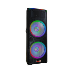 Cabina Activa Doble 15″ 500W RMS Clase AB Pro DJ PP215A-LED - vista 1