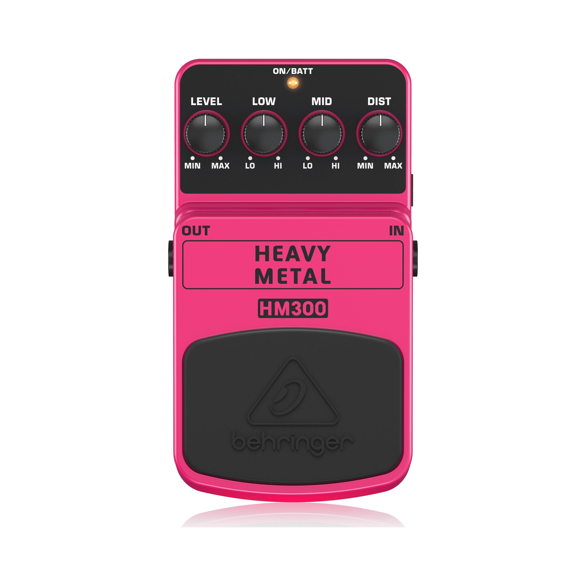 Pedal distorsión metal 80s Behringer HM300 - vista 1