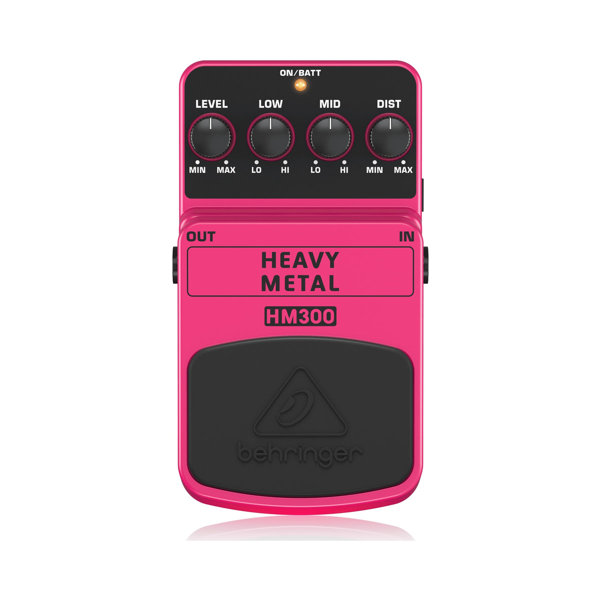 Pedal distorsión metal 80s Behringer HM300 - vista 1
