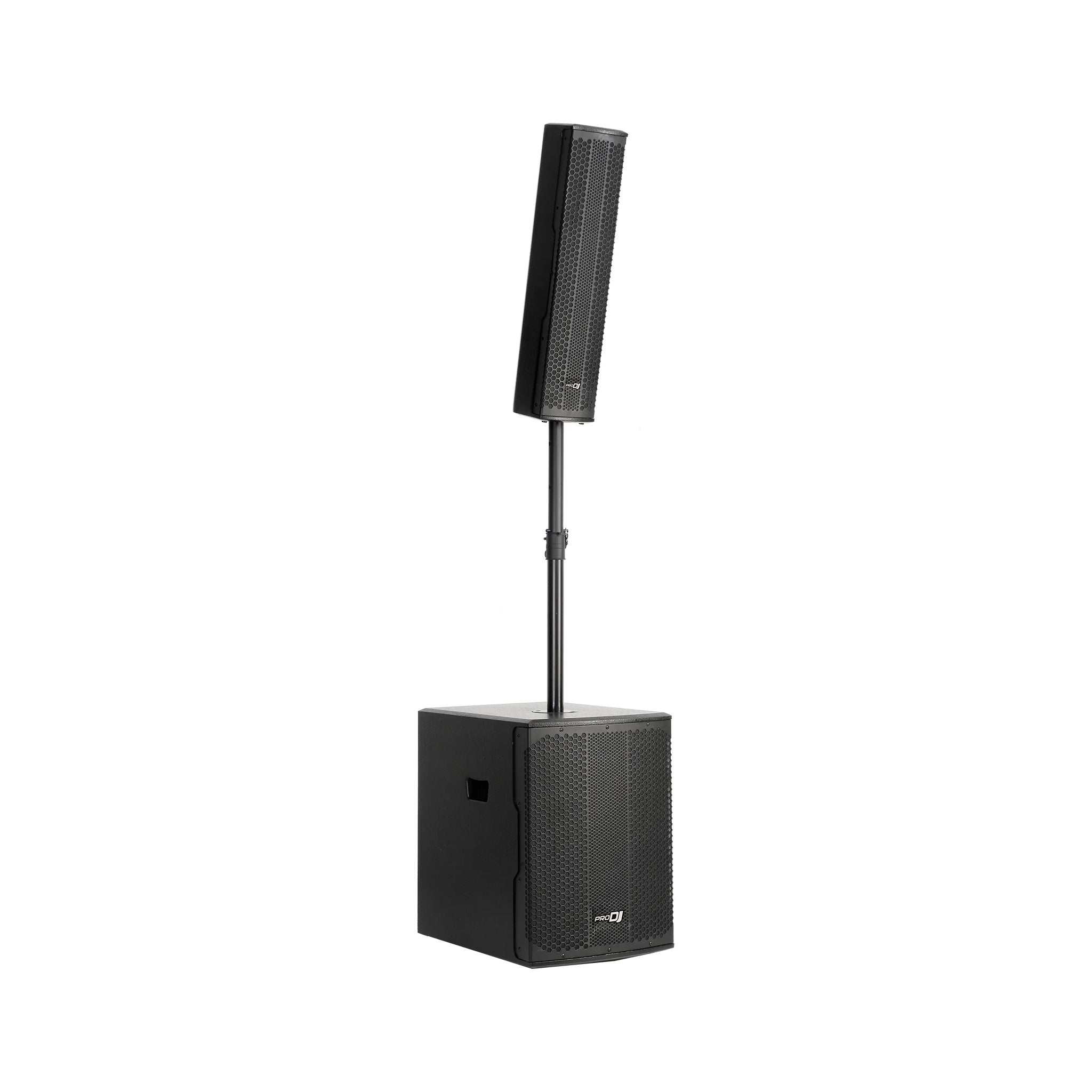 Sistema array vertical 18” 1500W RMS Pro DJ L618-DSP - vista 2