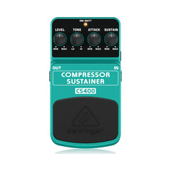 Pedal compresor analógico Behringer CS400 - vista 1