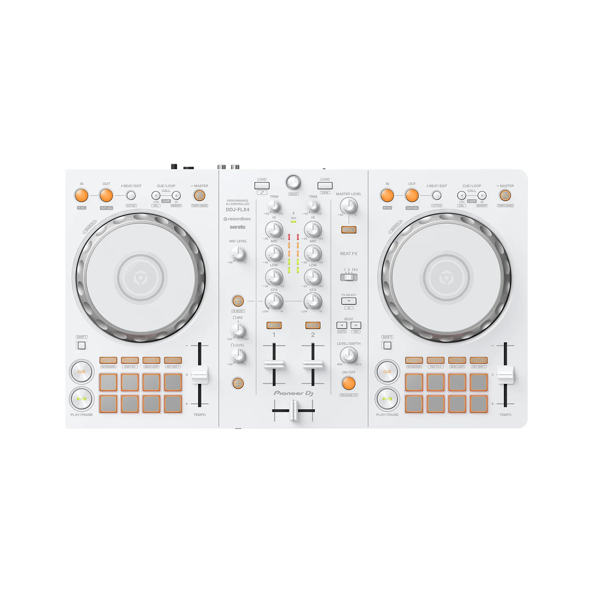 Controlador edición blanca Pioneer DJ DDJ-FLX4-W - vista 1