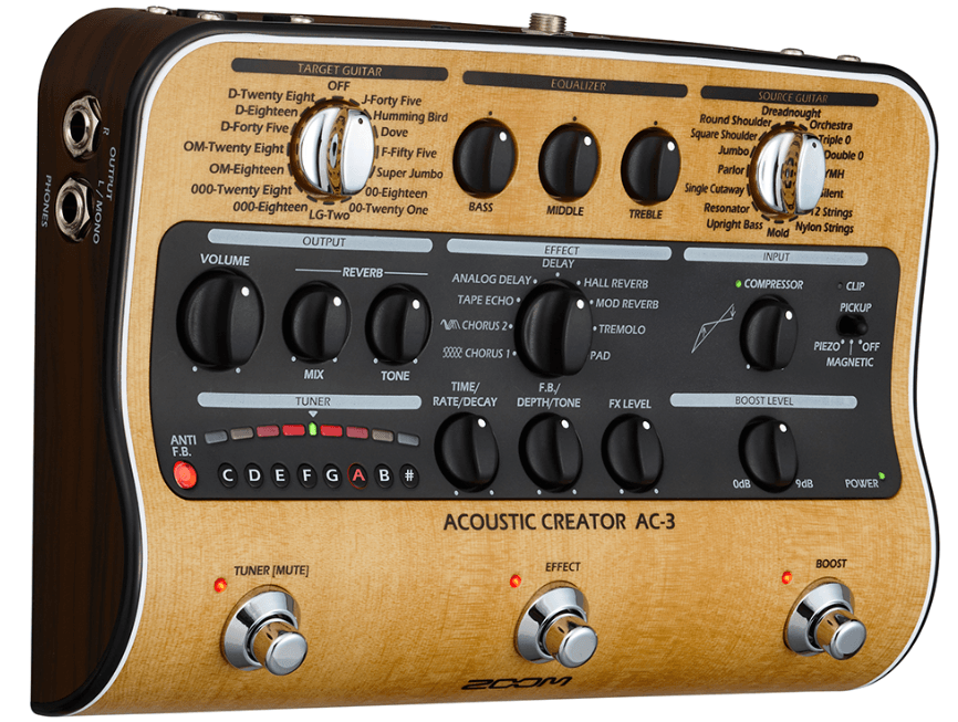 Procesador De Efectos Zoom Ac-3/120gl