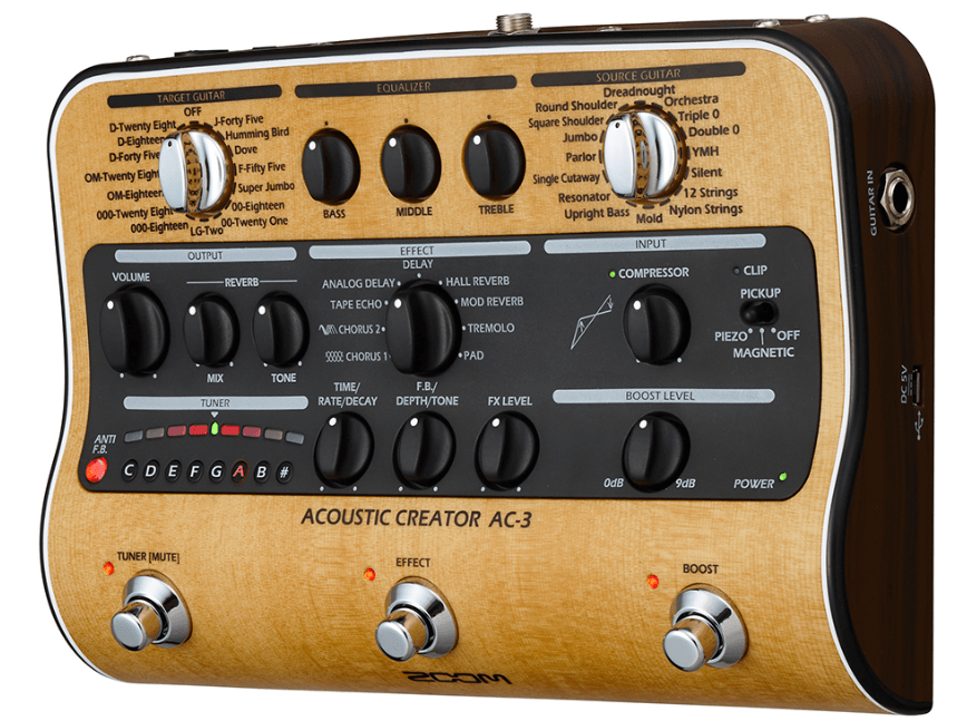 Procesador De Efectos Zoom Ac-3/120gl