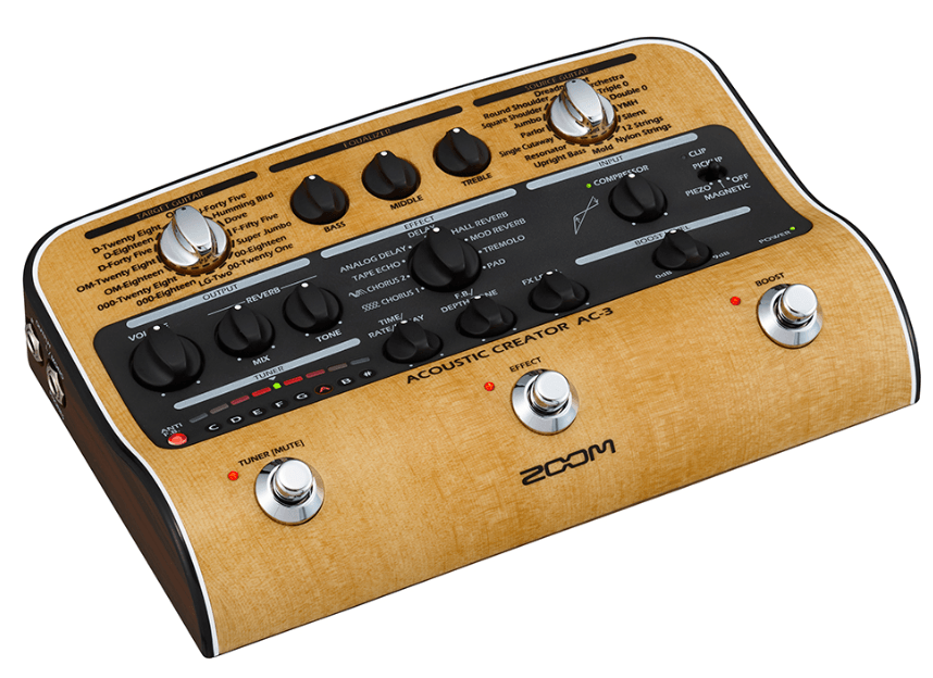 Procesador De Efectos Zoom Ac-3/120gl