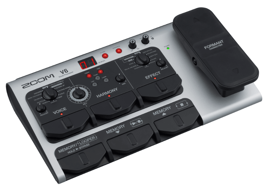 Procesador De Efectos Zoom V6/120gl Vocal