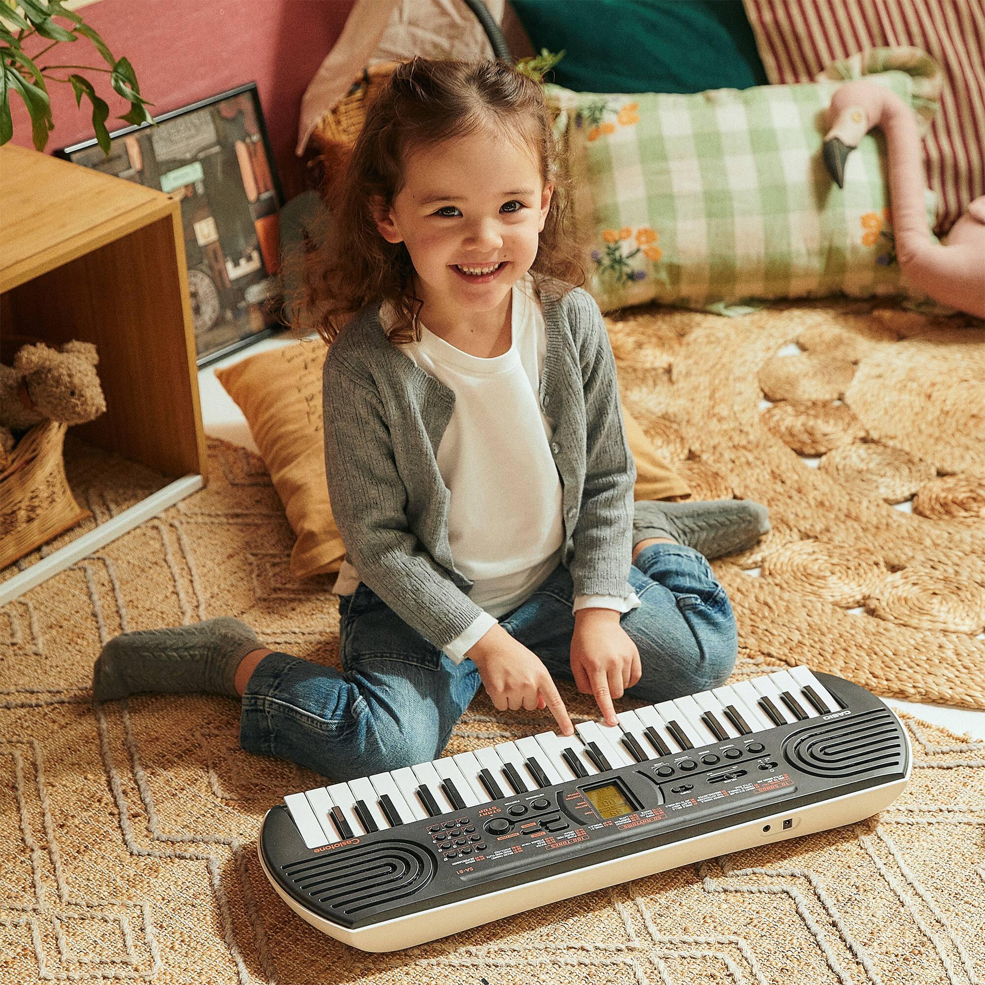 Teclado Casio Sa-81h2 Con Adaptador