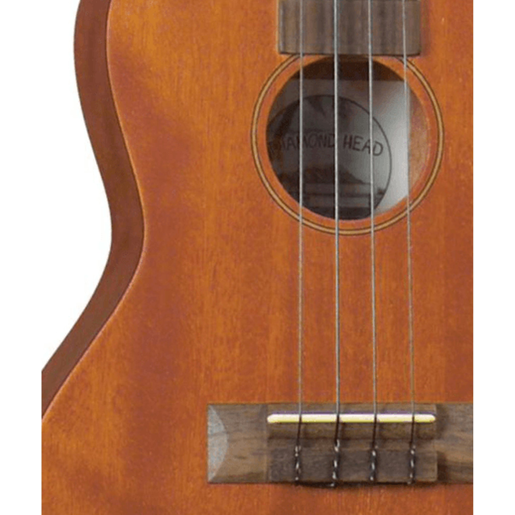 Ukelele de concierto Diamond Head DU-200C de caoba con funda — imagen 3