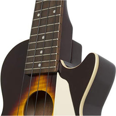 Ukelele electroacústico de concierto Epiphone Les Paul EULPVSNH3 Vintage Sunburst — imagen 4