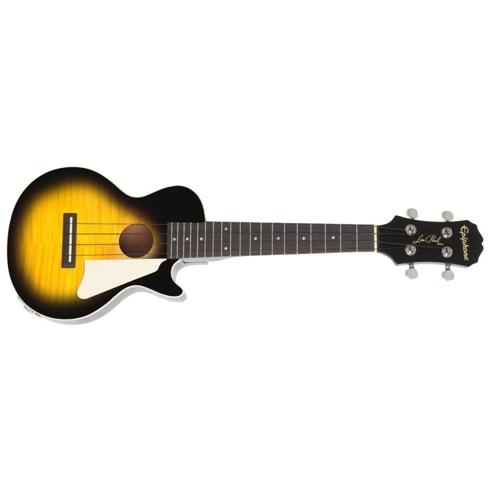 Ukelele electroacústico de concierto Epiphone Les Paul EULPVSNH3 Vintage Sunburst — imagen 6