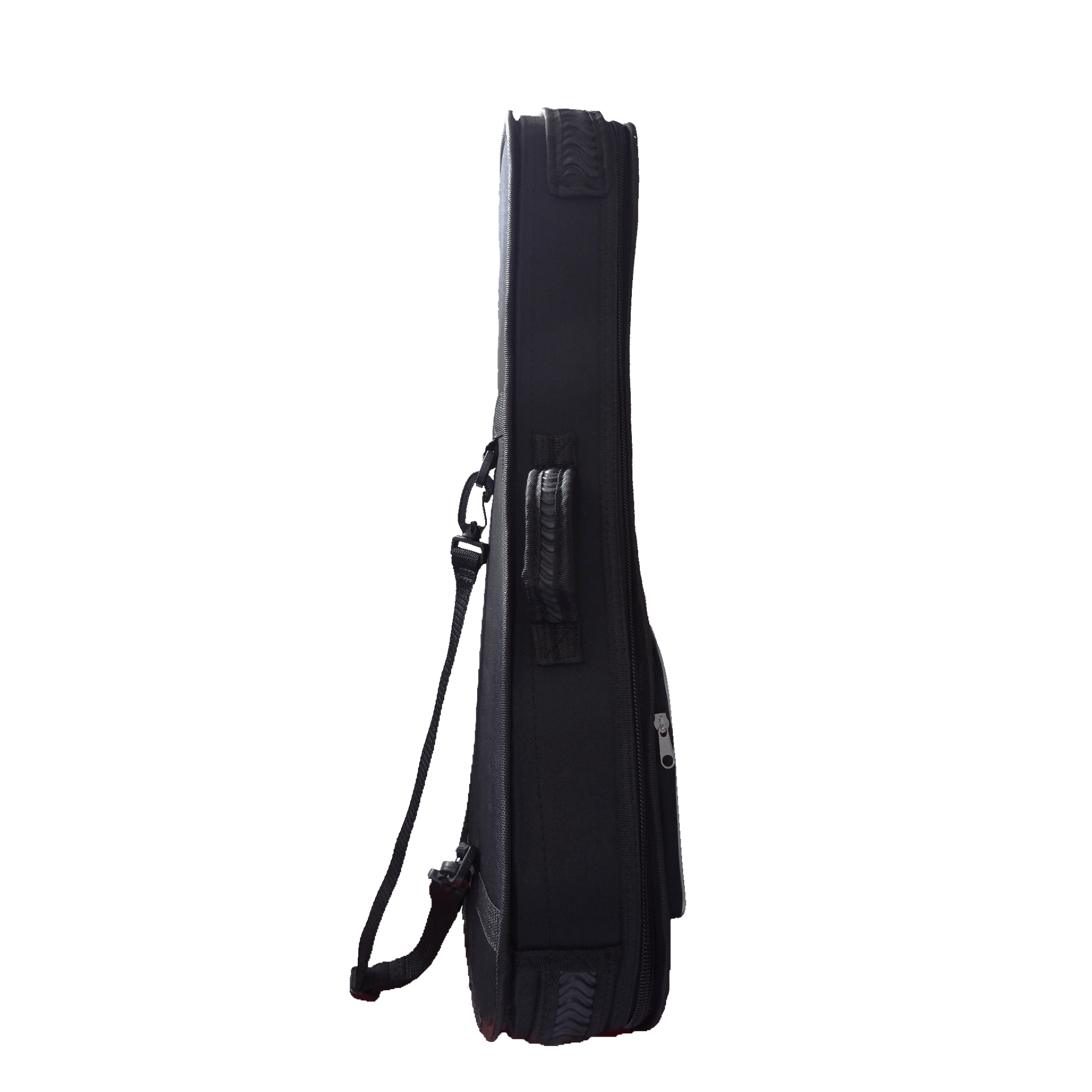 Estuche semiduro para ukelele concierto Cedar negro tipo morral — imagen 4