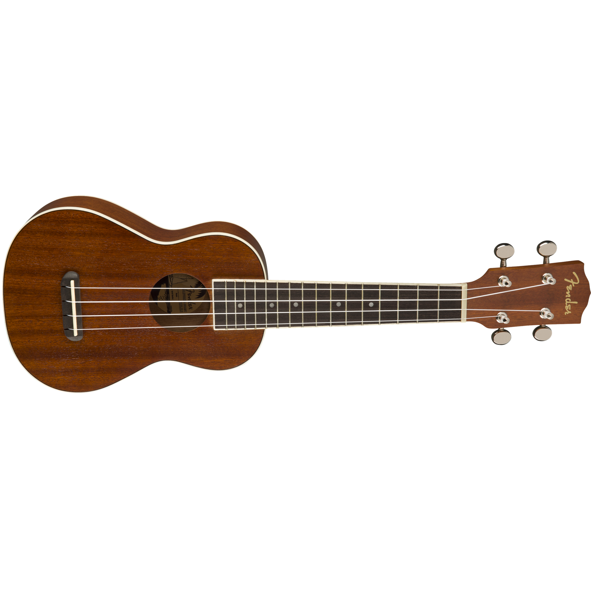 Ukelele soprano Fender Seaside 0971620522 natural satinado — imagen 4