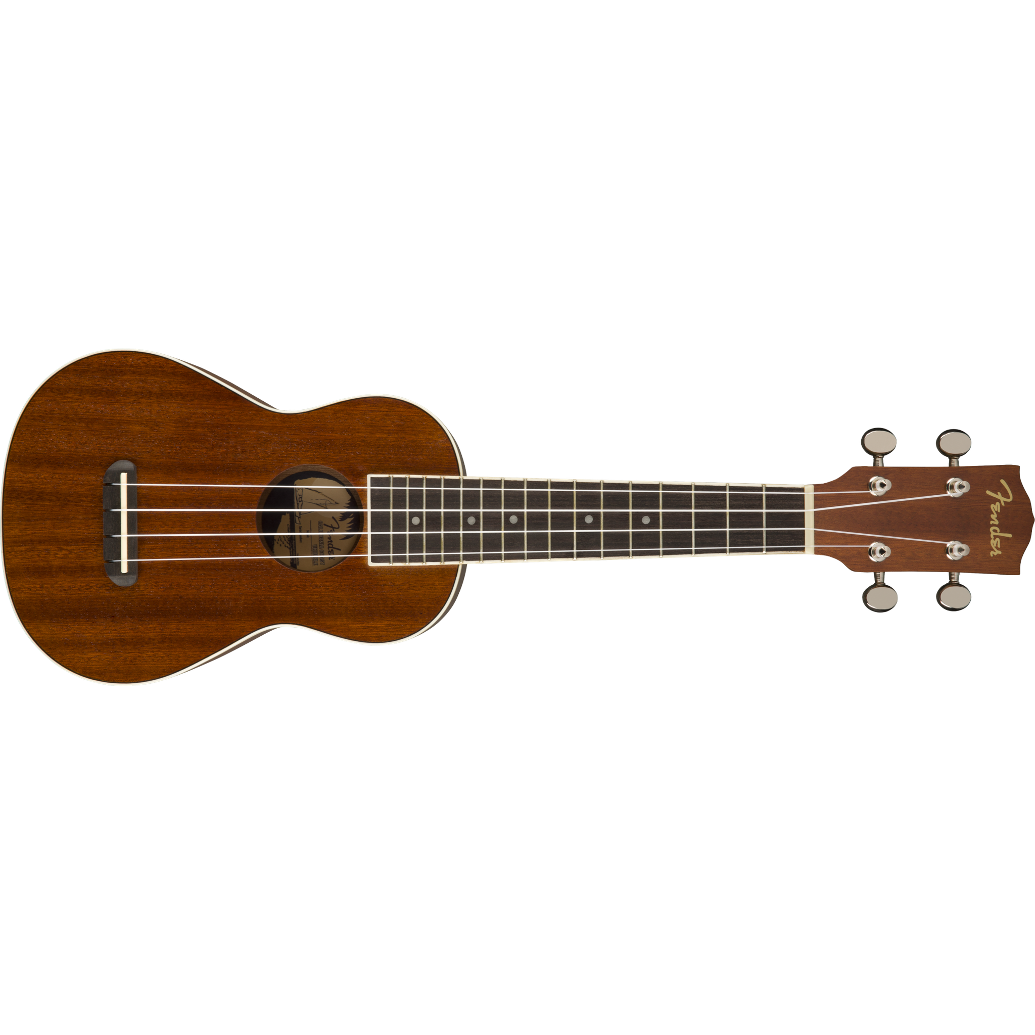 Ukelele soprano Fender Seaside 0971620522 natural satinado — imagen 1