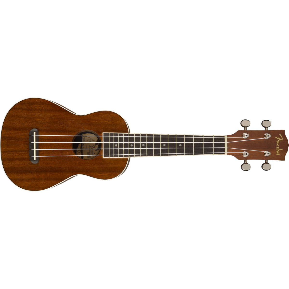 Ukelele soprano Fender Seaside 0971620522 natural satinado — imagen 1