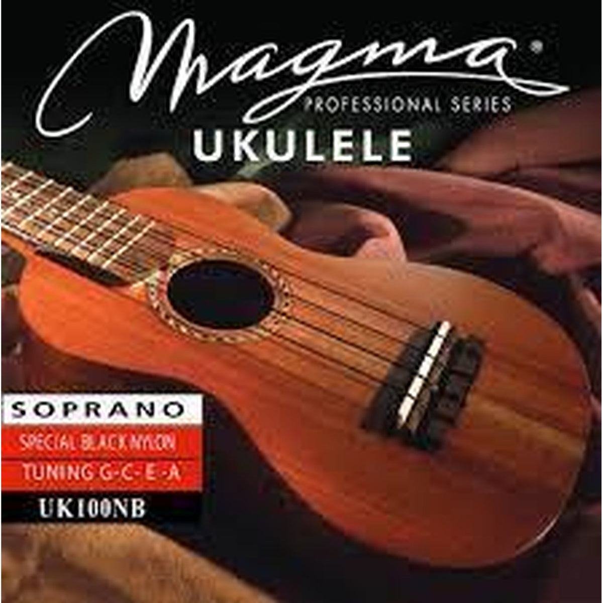 Encordado para ukelele soprano Magma UK100NW Nylwhite — imagen 1