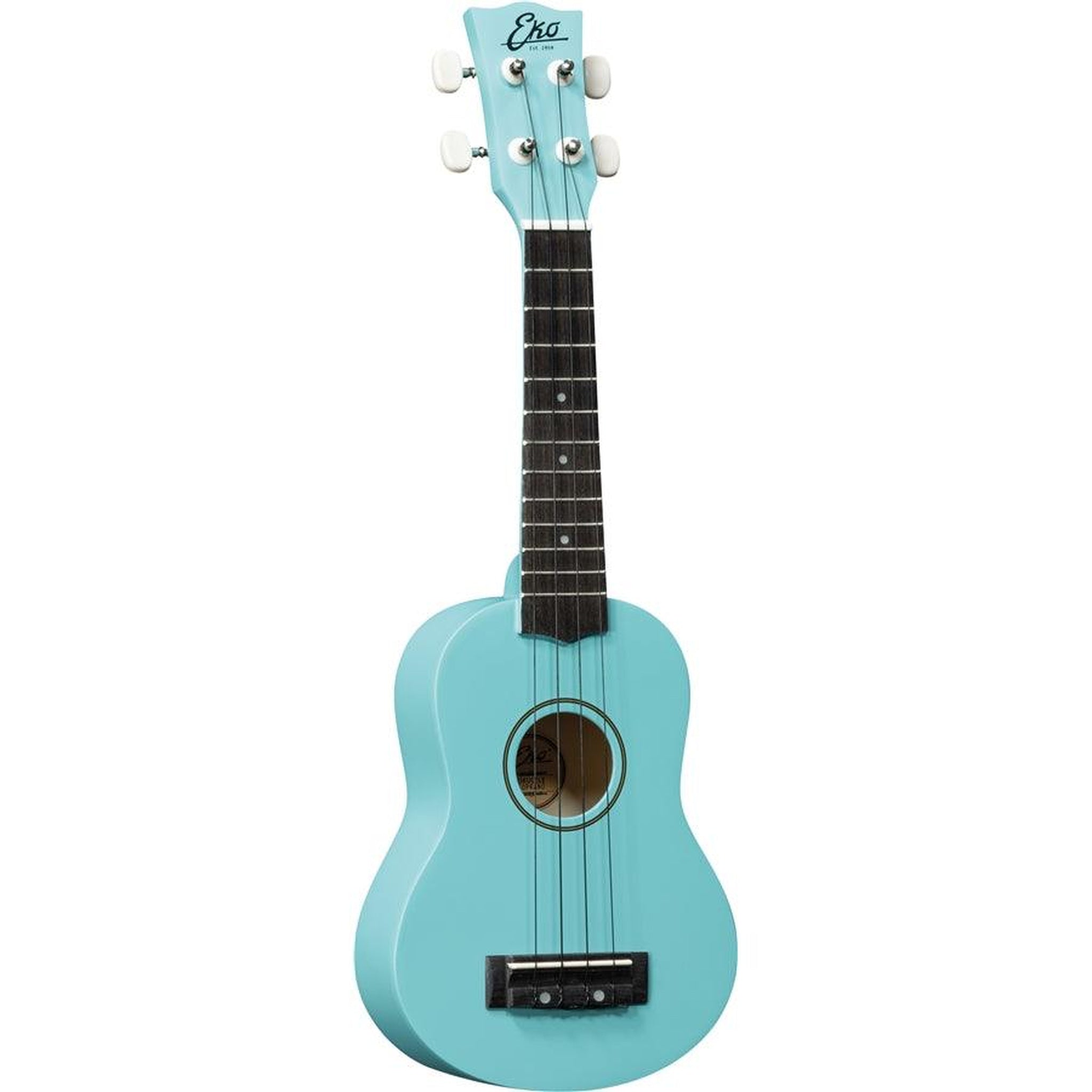 Ukelele soprano Eko Uku Primo 06201011 azul con funda — imagen 1